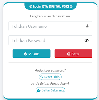 Register PGRI Papua - Persatuan Guru Republik Indonesia Cabang Papua